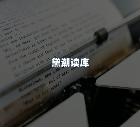 关于黛潮读库